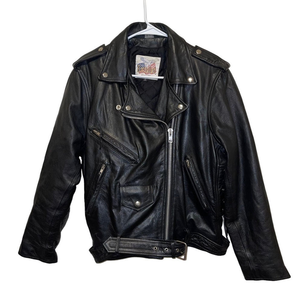 Excelled 100% Woman Leather Jacket Size 14